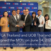 MOU between FLA Thailand x UOB Thailand to collaborate and create benefits for members and customers.